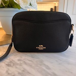 Coach Crossbody Camera Bag with Pebbled Leather